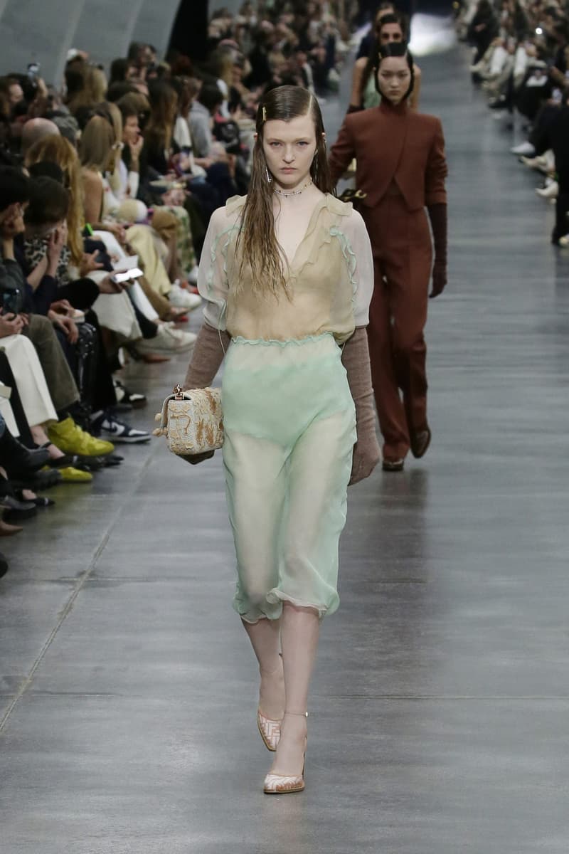 Fendi 2022 FW fashion show runway