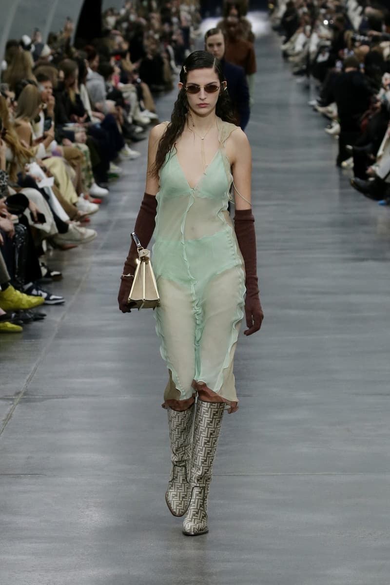 Fendi 2022 FW fashion show runway