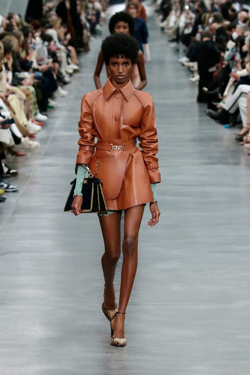 Fendi 2022 FW fashion show runway 