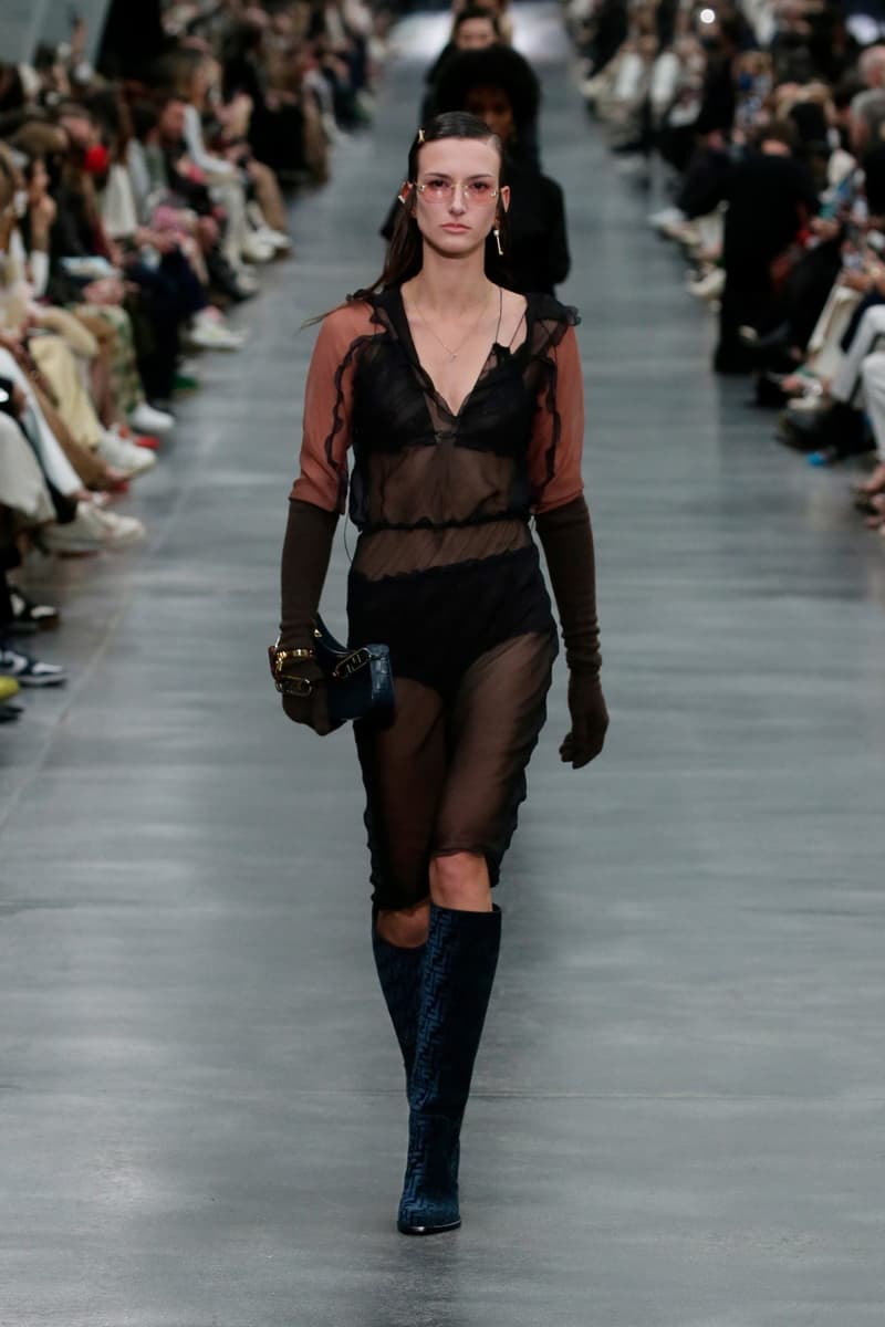Fendi 2022 FW fashion show runway