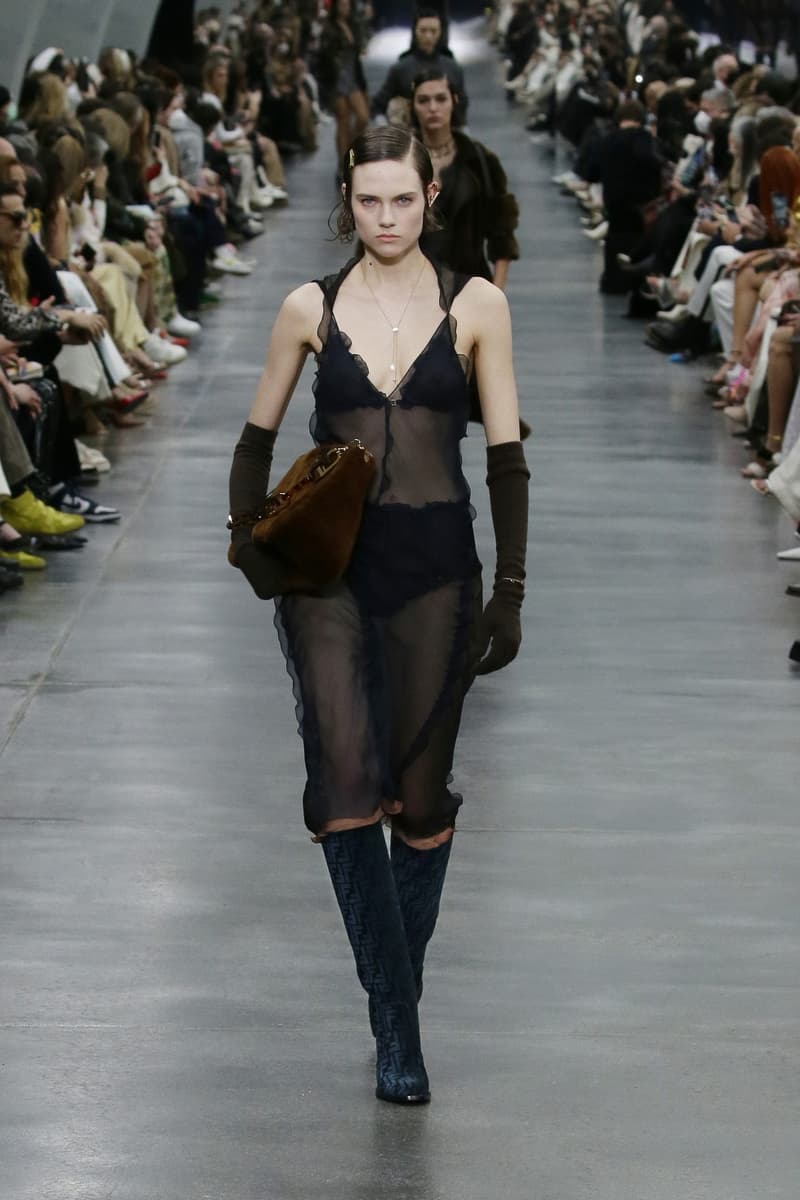 Fendi 2022 FW fashion show runway