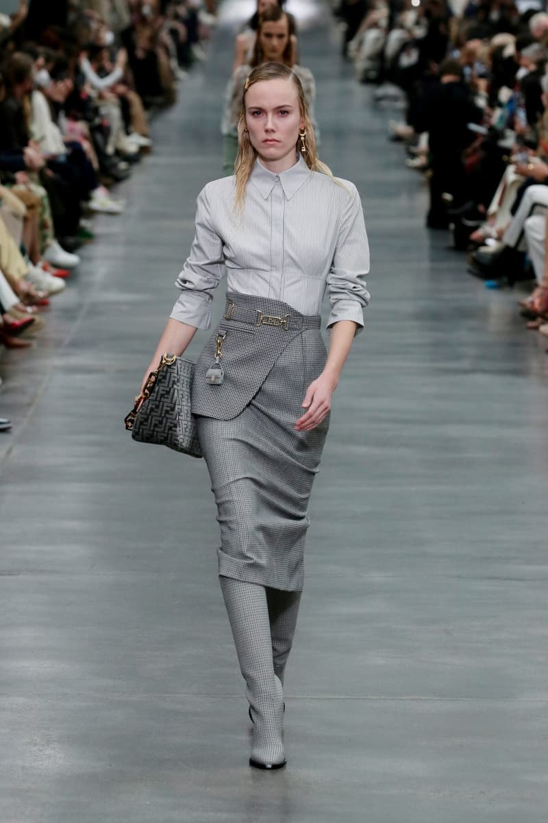 Fendi 2022 FW fashion show runway