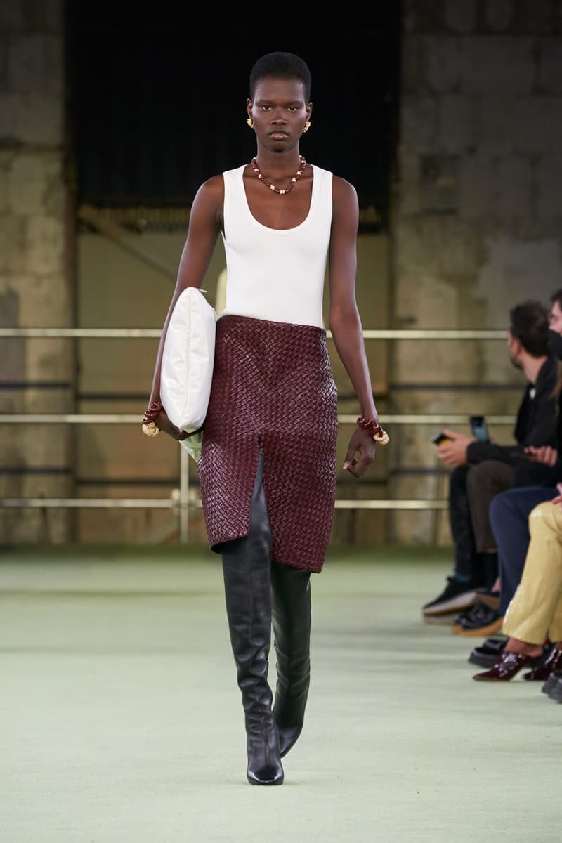 bottega veneta Matthieu Blazy 2022 fw 23 milan mfw fashion debut