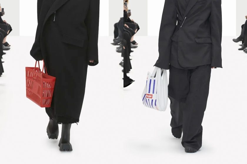 balenciaga Mag Large Basket Monday Shopper Bag 2022 ss clones sold out