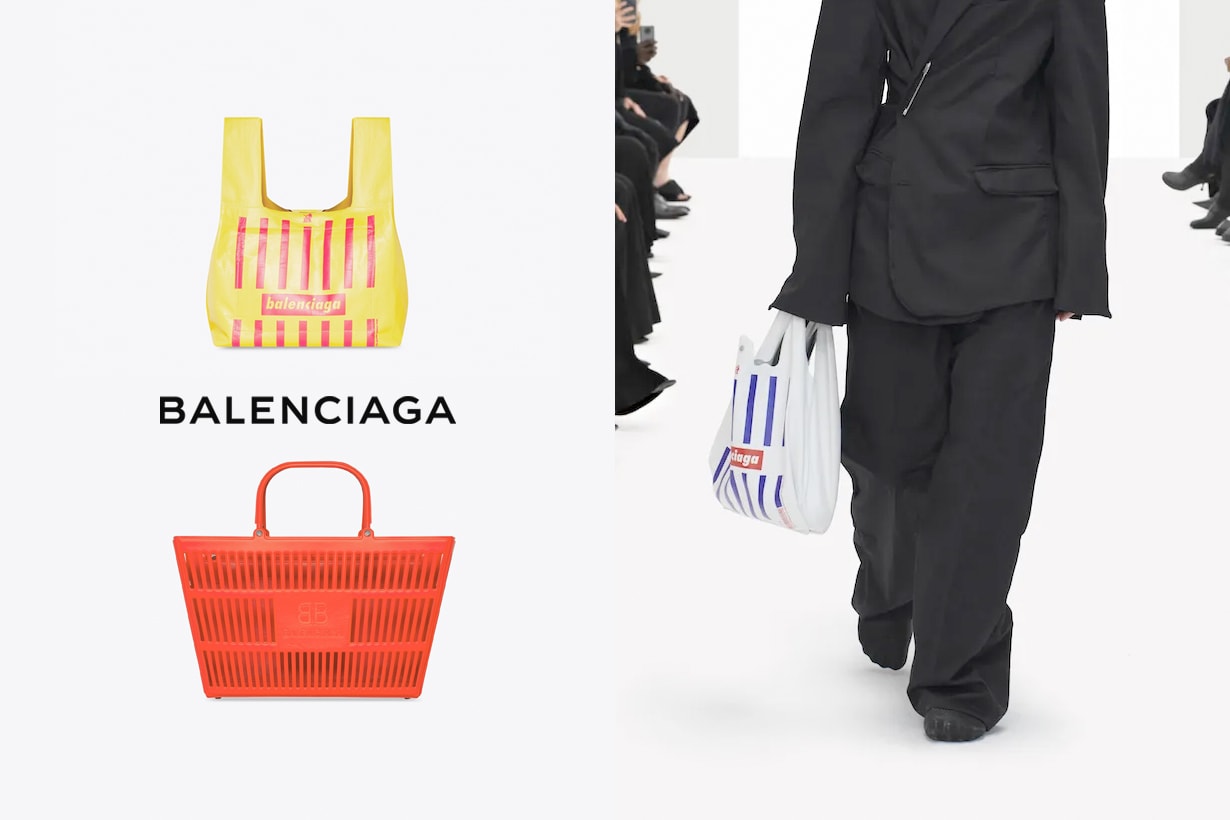 balenciaga Mag Large Basket Monday Shopper Bag 2022 ss clones sold out