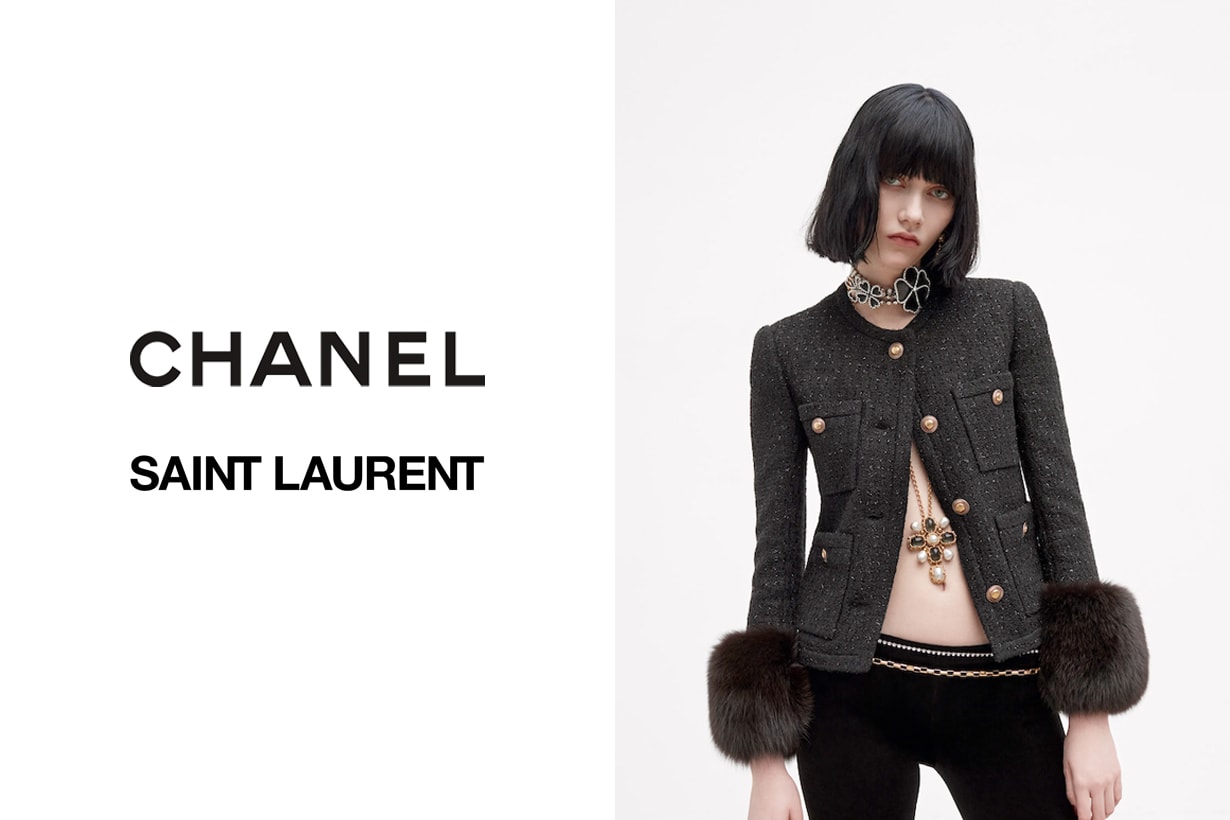 chanel saint laurent announcement why Plagiarism french house couture