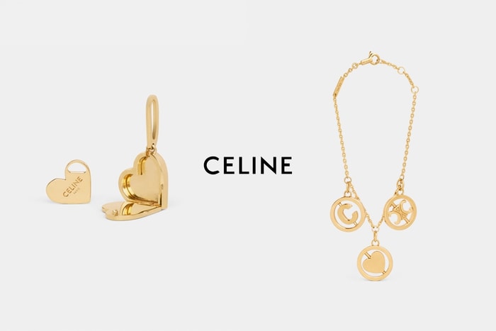 Celine 愛心飾品:極簡質感 1+1 吊墜,還有 Triomphe 手環!