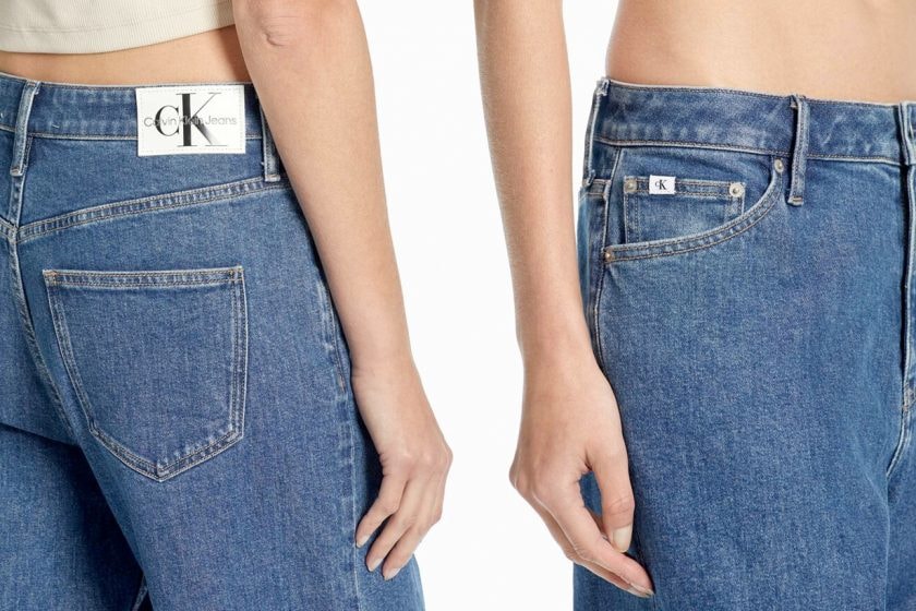 jennie calvin klein ck jeans straight 90s 2022 ss