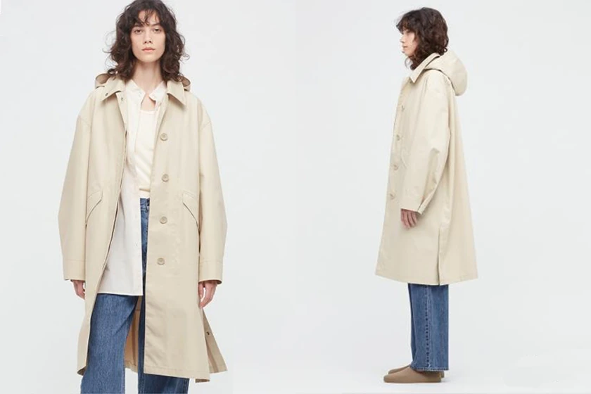 uniqlo u hooded coat 2022ss