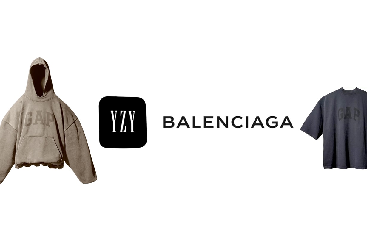 YEEZY GAP Balenciaga engineered by all items hoodie t-shirt sweatpants