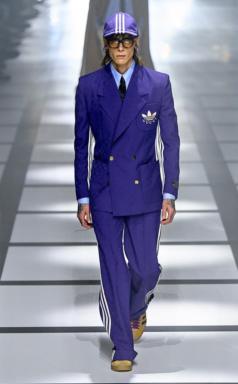 MFW Gucci 2022 fw adidas Collaboration Milan Fashion Week