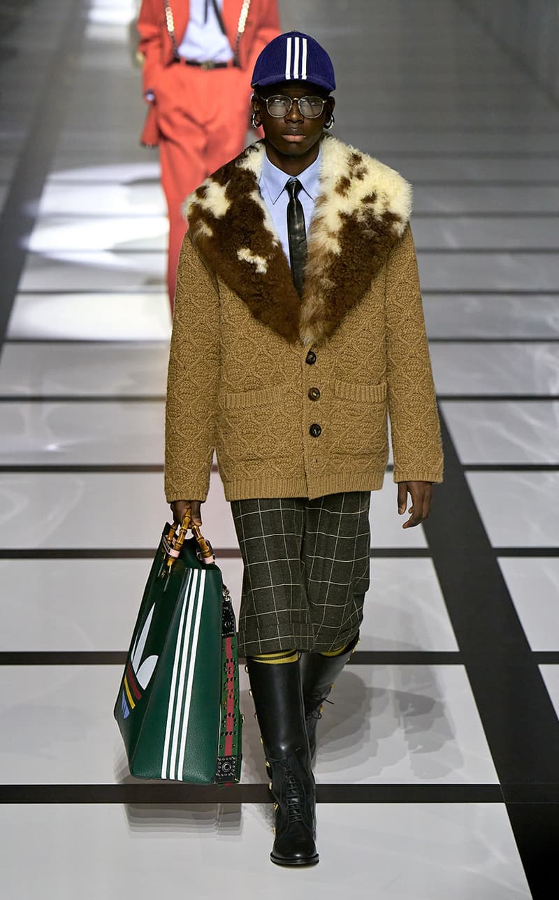 MFW Gucci 2022 fw adidas Collaboration Milan Fashion Week