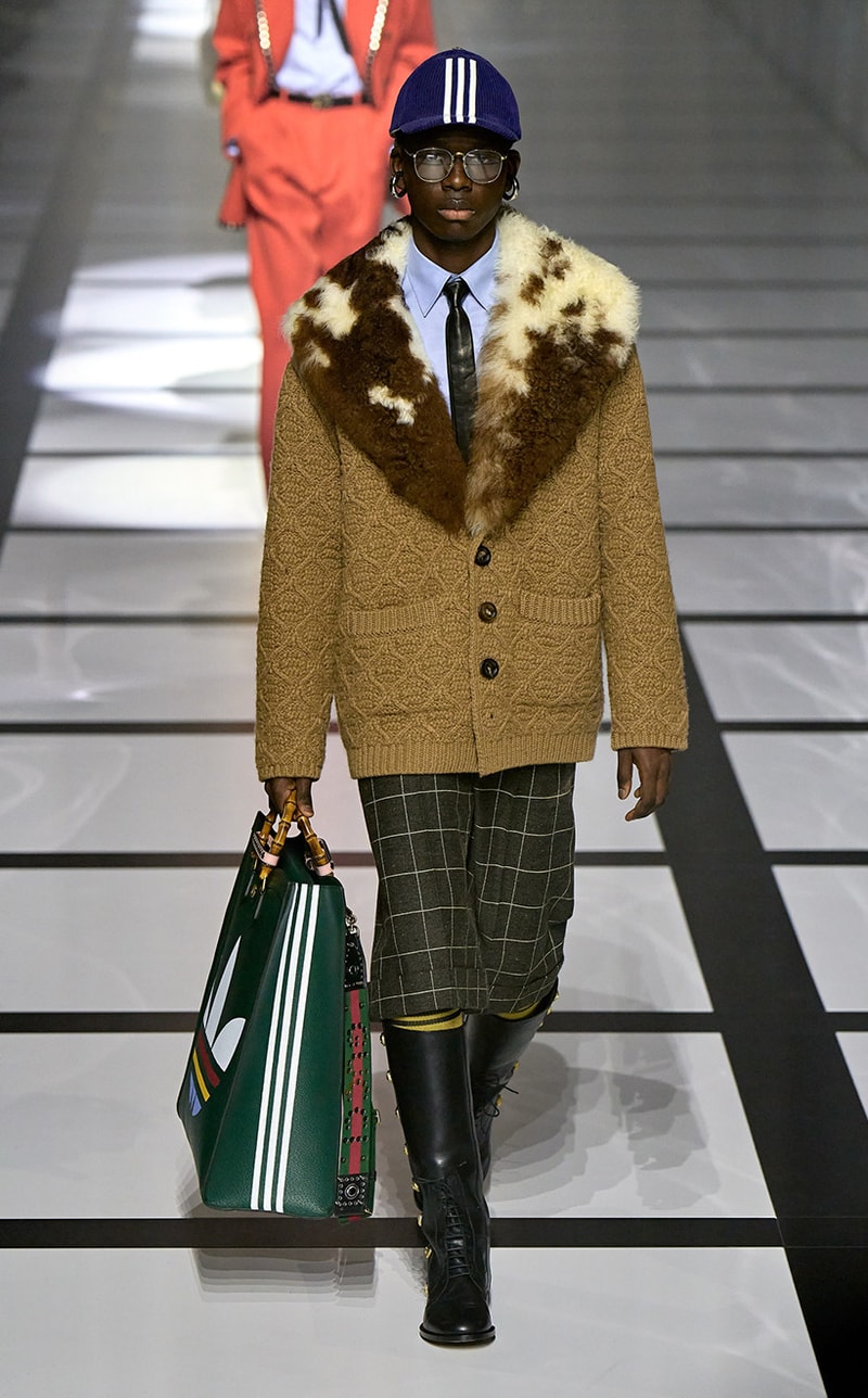 MFW Gucci 2022 fw adidas Collaboration Milan Fashion Week