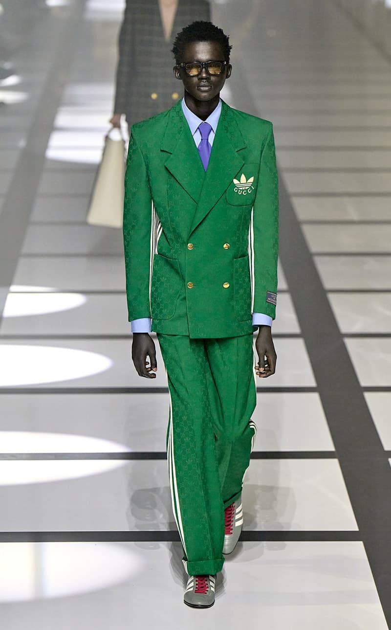 MFW Gucci 2022 fw adidas Collaboration Milan Fashion Week