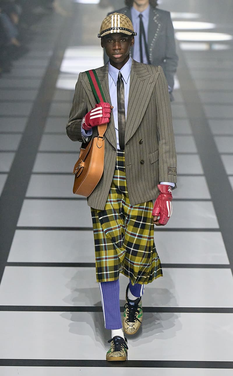 MFW Gucci 2022 fw adidas Collaboration Milan Fashion Week