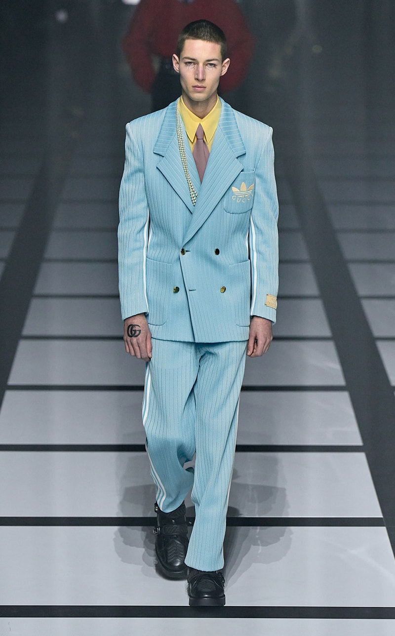 MFW Gucci 2022 fw adidas Collaboration Milan Fashion Week