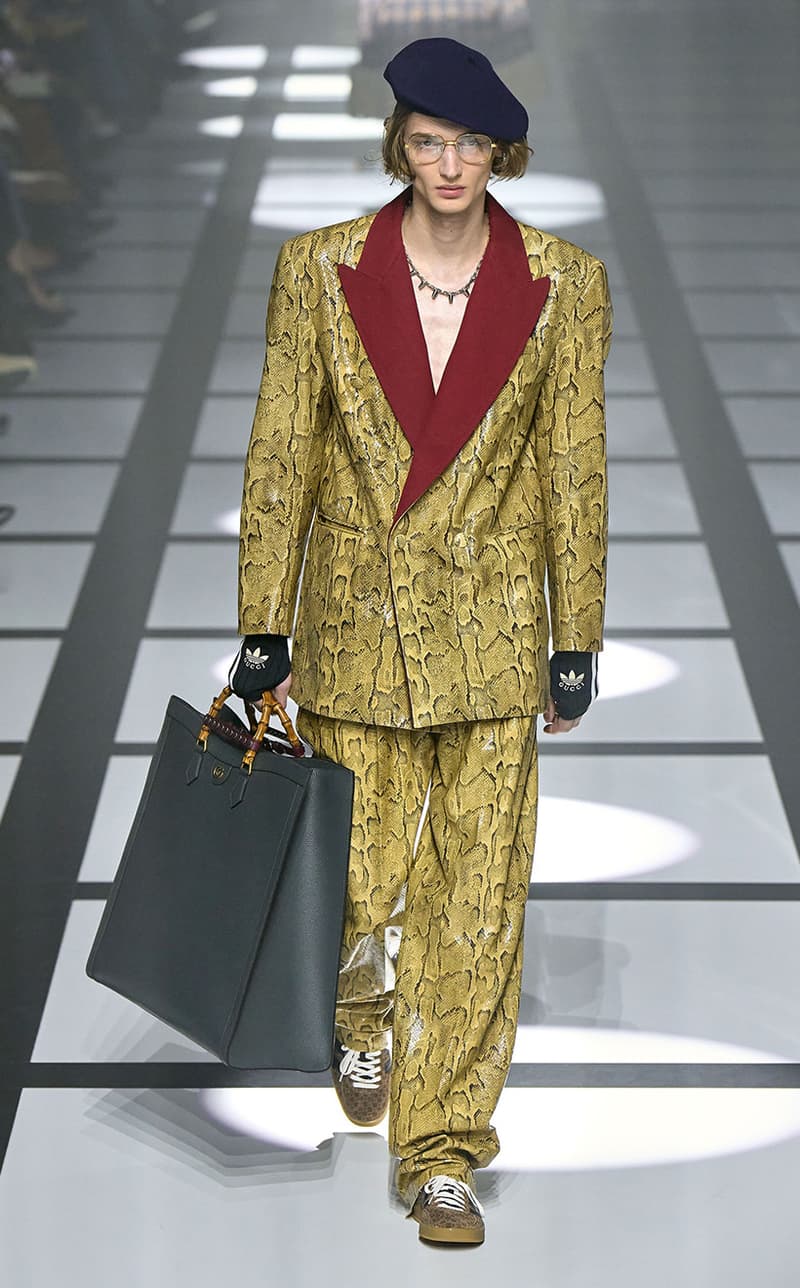 MFW Gucci 2022 fw adidas Collaboration Milan Fashion Week