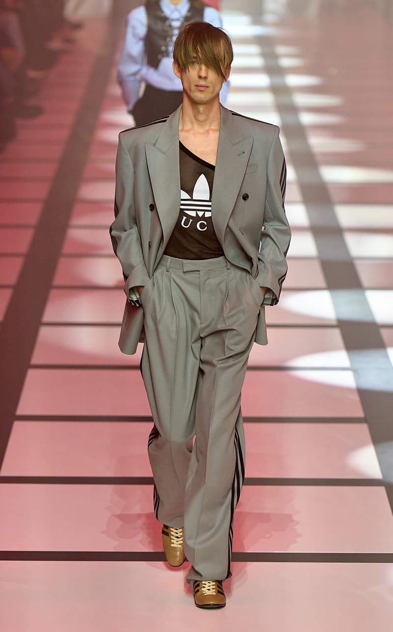 MFW Gucci 2022 fw adidas Collaboration Milan Fashion Week