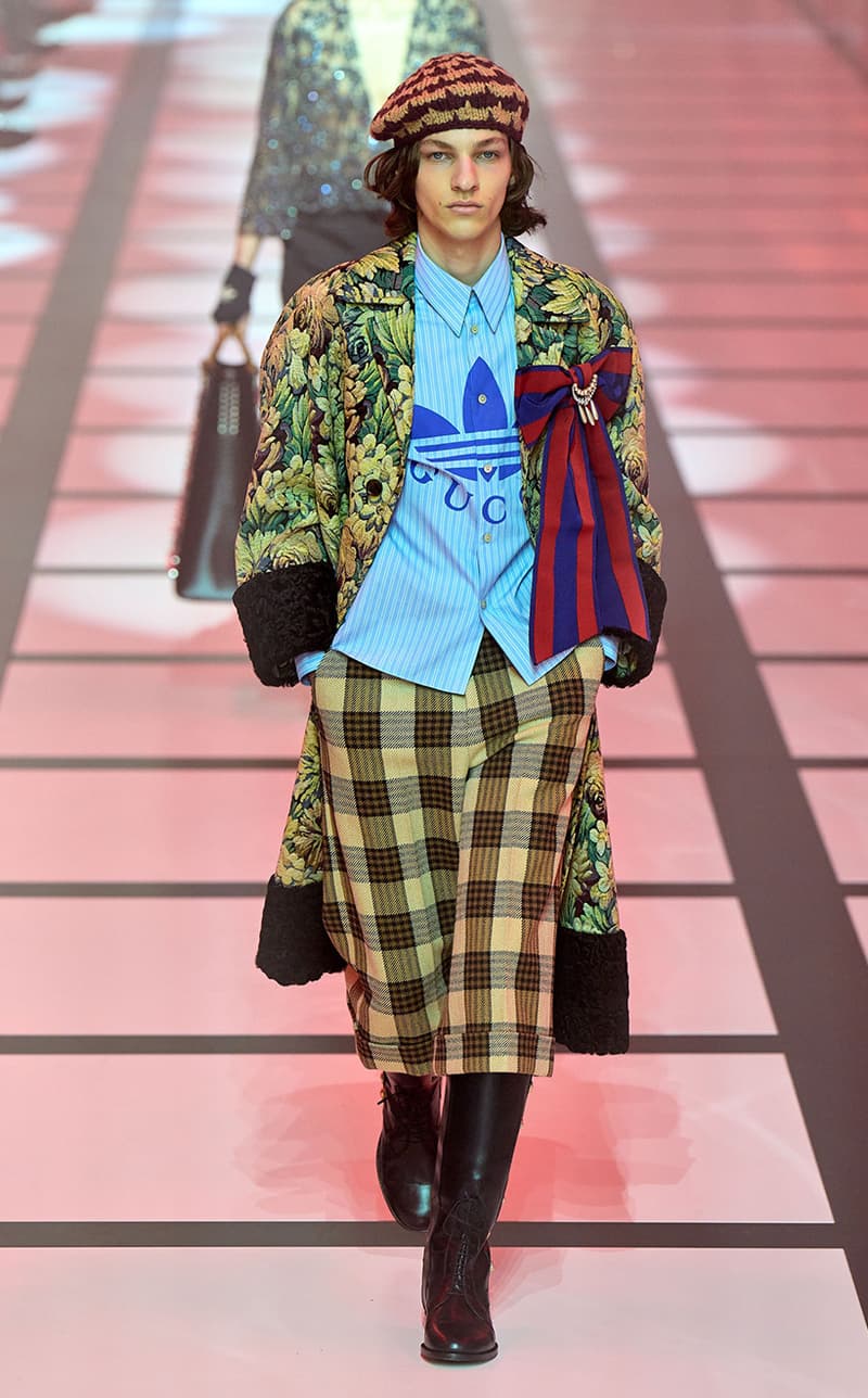 MFW Gucci 2022 fw adidas Collaboration Milan Fashion Week