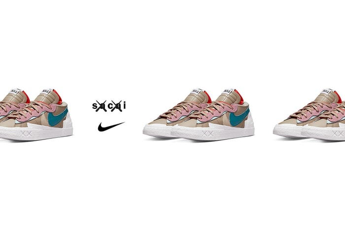 最可愛的聯名配色:KAWS x sacai x Nike Blazer Low 鞋款即將再度登場!
