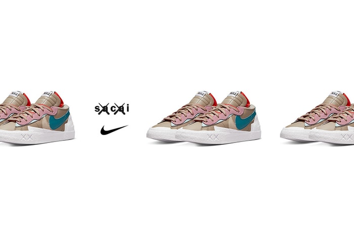 最可愛的聯名配色：KAWS x sacai x Nike Blazer Low 鞋款即將再度登場！