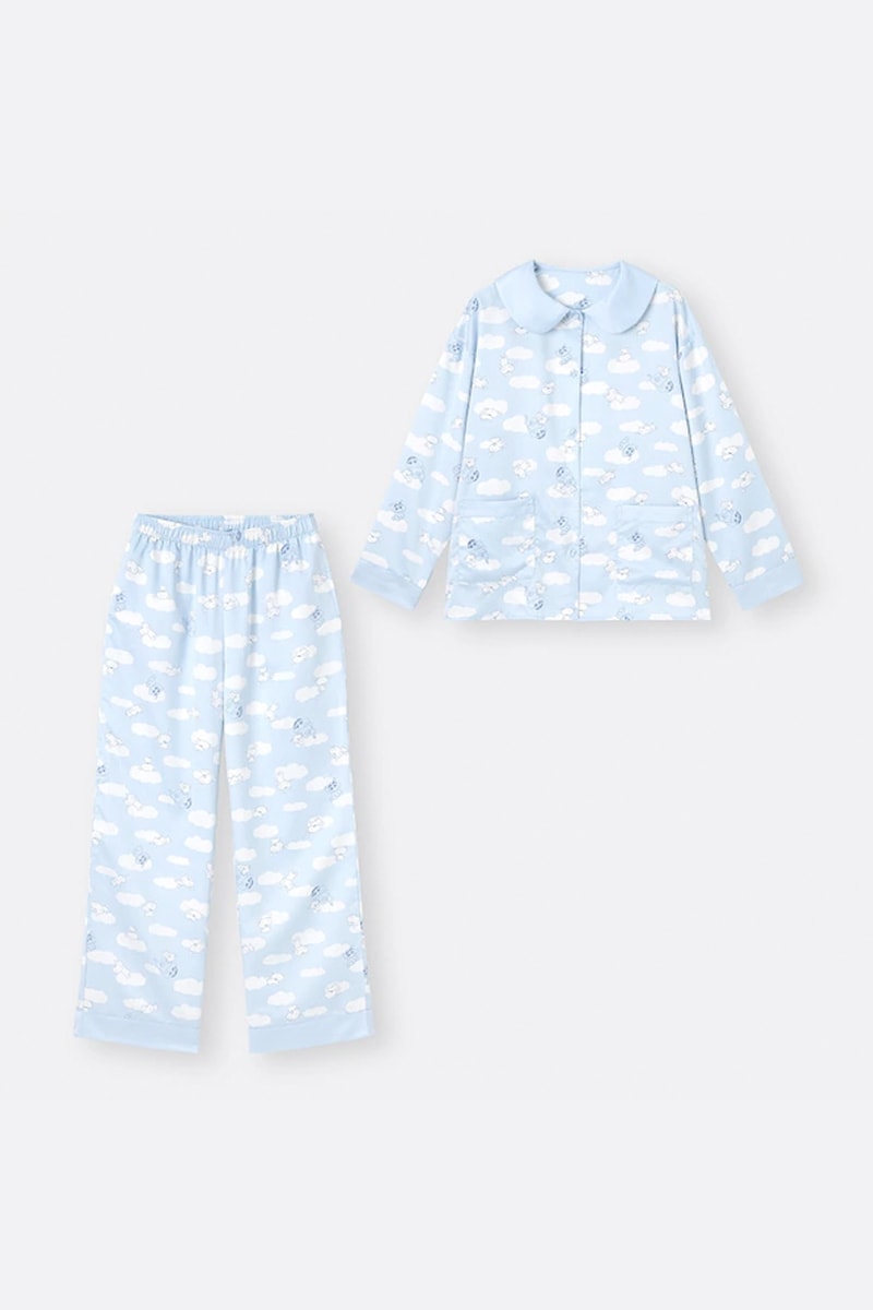 gu crayon shinchan collab women men kids pajamas 2022