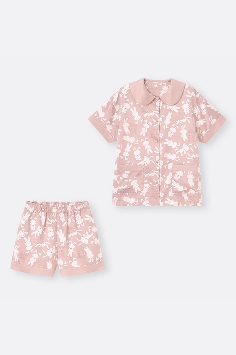 gu crayon shinchan collab women men kids pajamas 2022