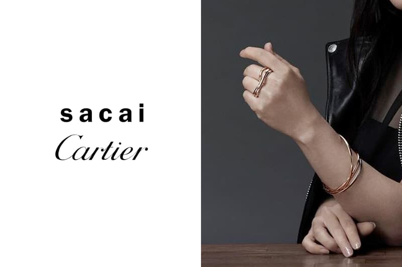 cartier sacai Chitose Abe Trinity collab reveal 2022