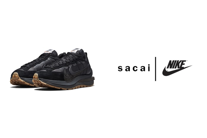 極簡全黑格調:sacai x Nike VaporWaffle 全新配色藏有的設計細節令個性女孩心醉!