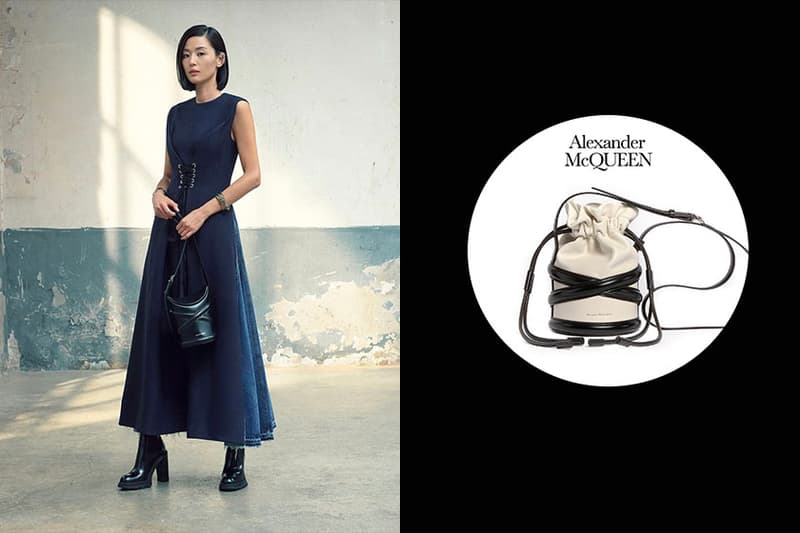 Alexander McQueen Soft Curve The Curve handbags