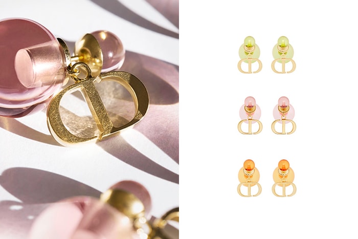 美得令人屏息：Dior Tribales 透明耳環＋CD 標誌吊墜全新登場！