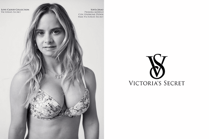 創下歷史:Sofía Jirau 成為 Victoria‘s Secret 第一位唐氏綜合症模特兒!