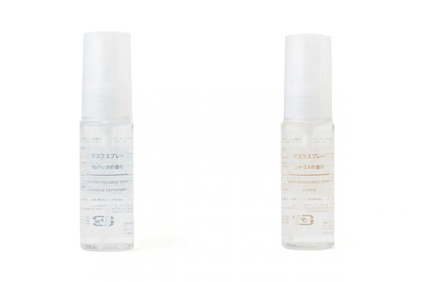 muji face mask spray fragrance japan