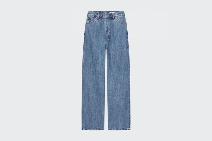 uniqlo u 2022 ss wide leg jeans sold out first 