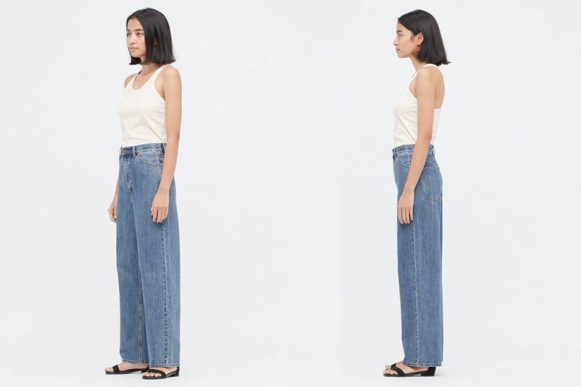 uniqlo u 2022 ss wide leg jeans sold out first 