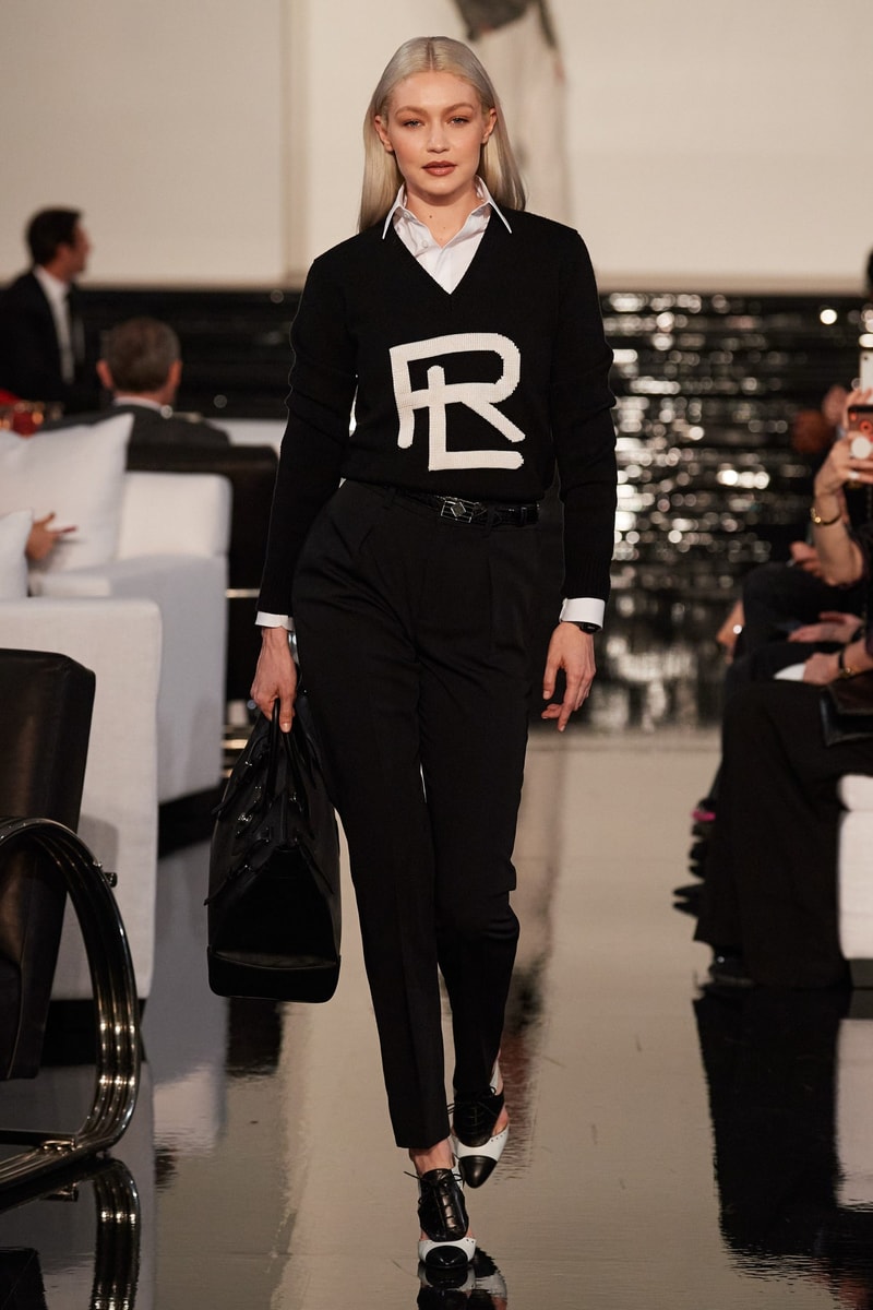 Ralph Lauren 2022FW fashion show runway
