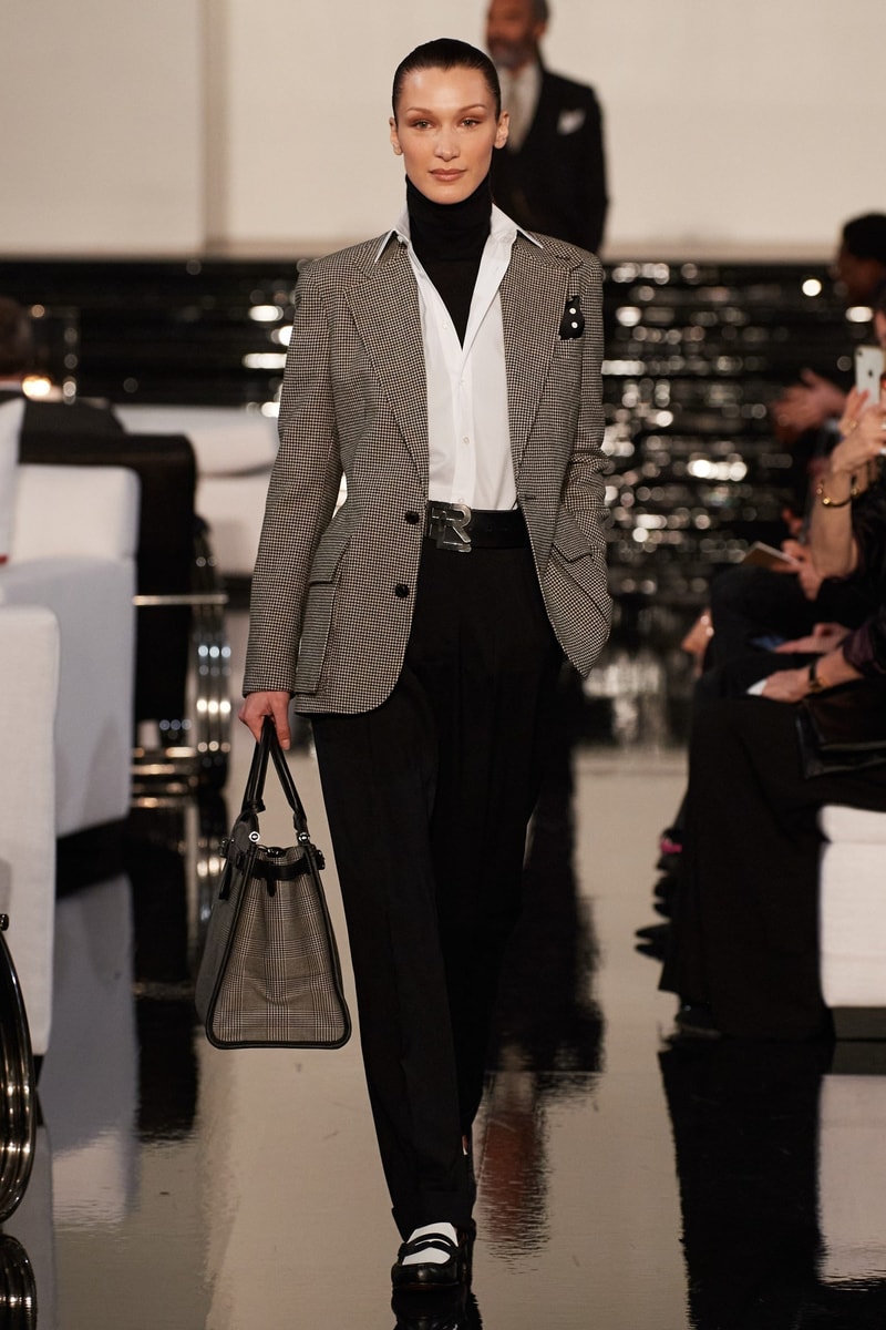 Ralph Lauren 2022FW fashion show runway