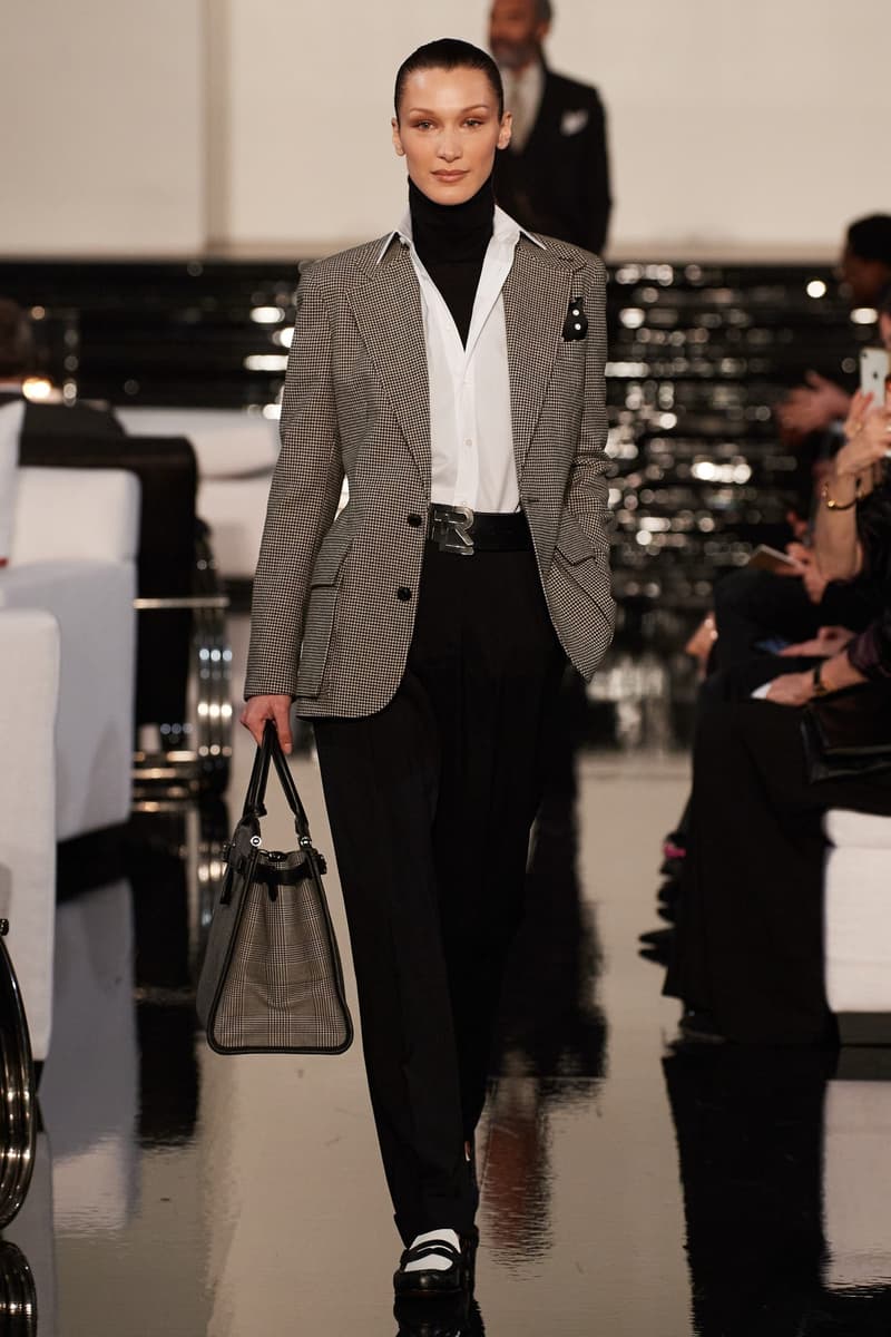 Ralph Lauren 2022FW fashion show runway