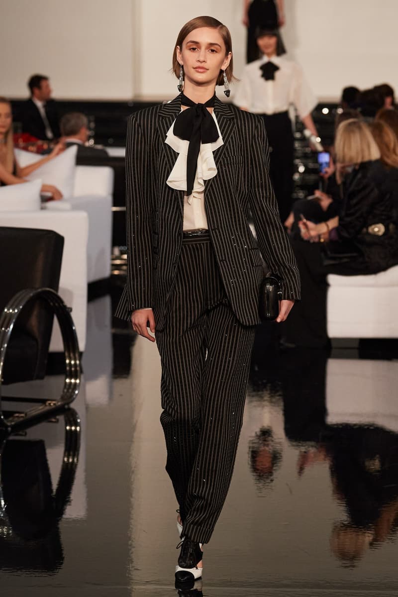 Ralph Lauren 2022FW fashion show runway