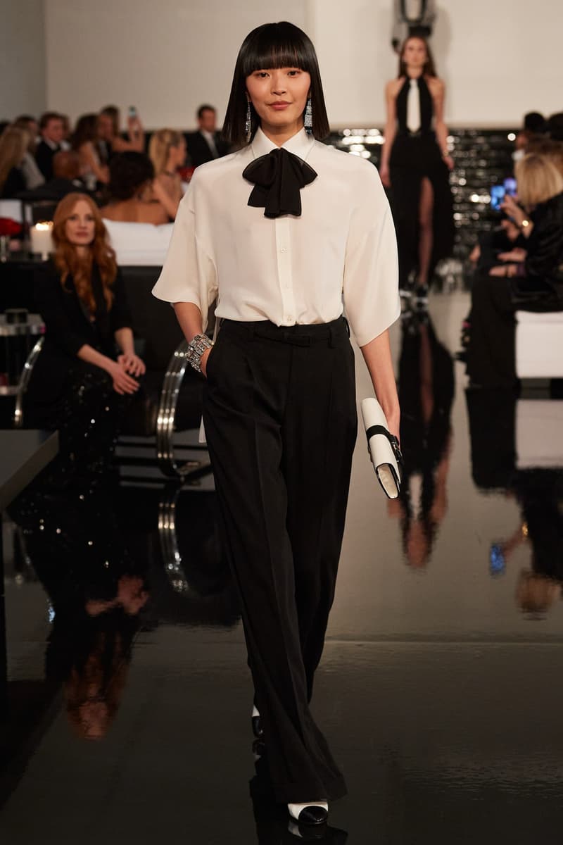 Ralph Lauren 2022FW fashion show runway