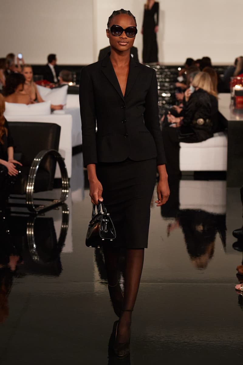 Ralph Lauren 2022FW fashion show runway