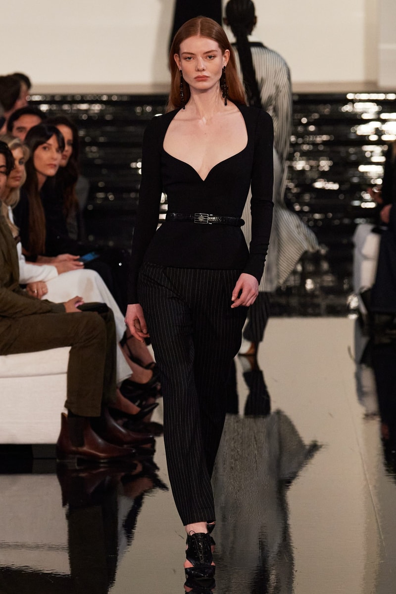 Ralph Lauren 2022FW fashion show runway