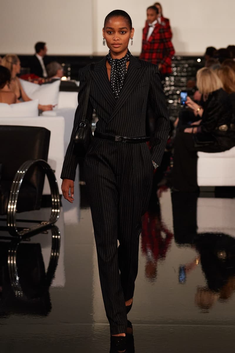 Ralph Lauren 2022FW fashion show runway