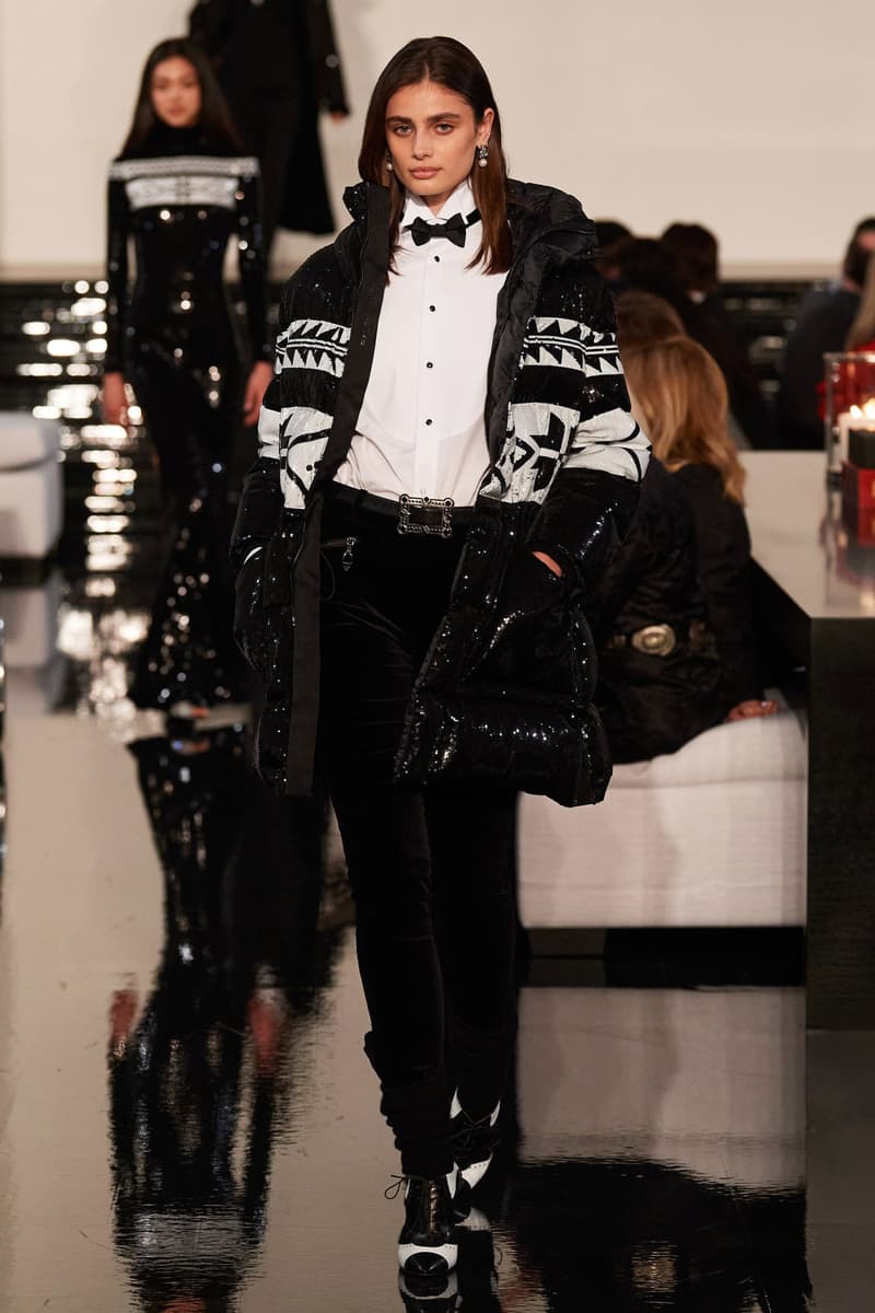 Ralph Lauren 2022FW fashion show runway