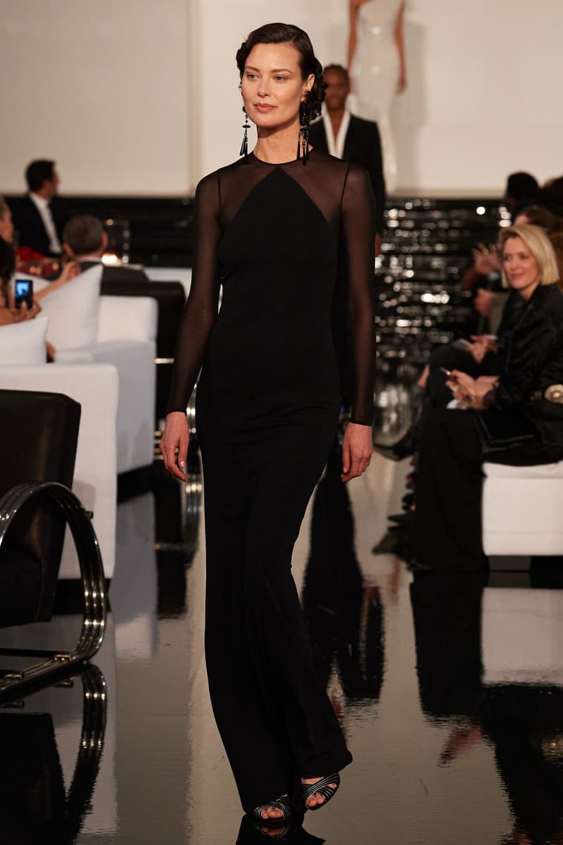 Ralph Lauren 2022FW fashion show runway