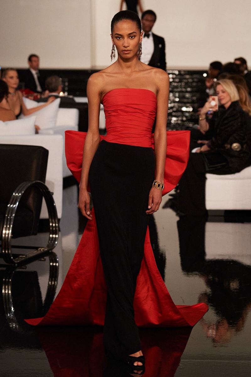 Ralph Lauren 2022FW fashion show runway
