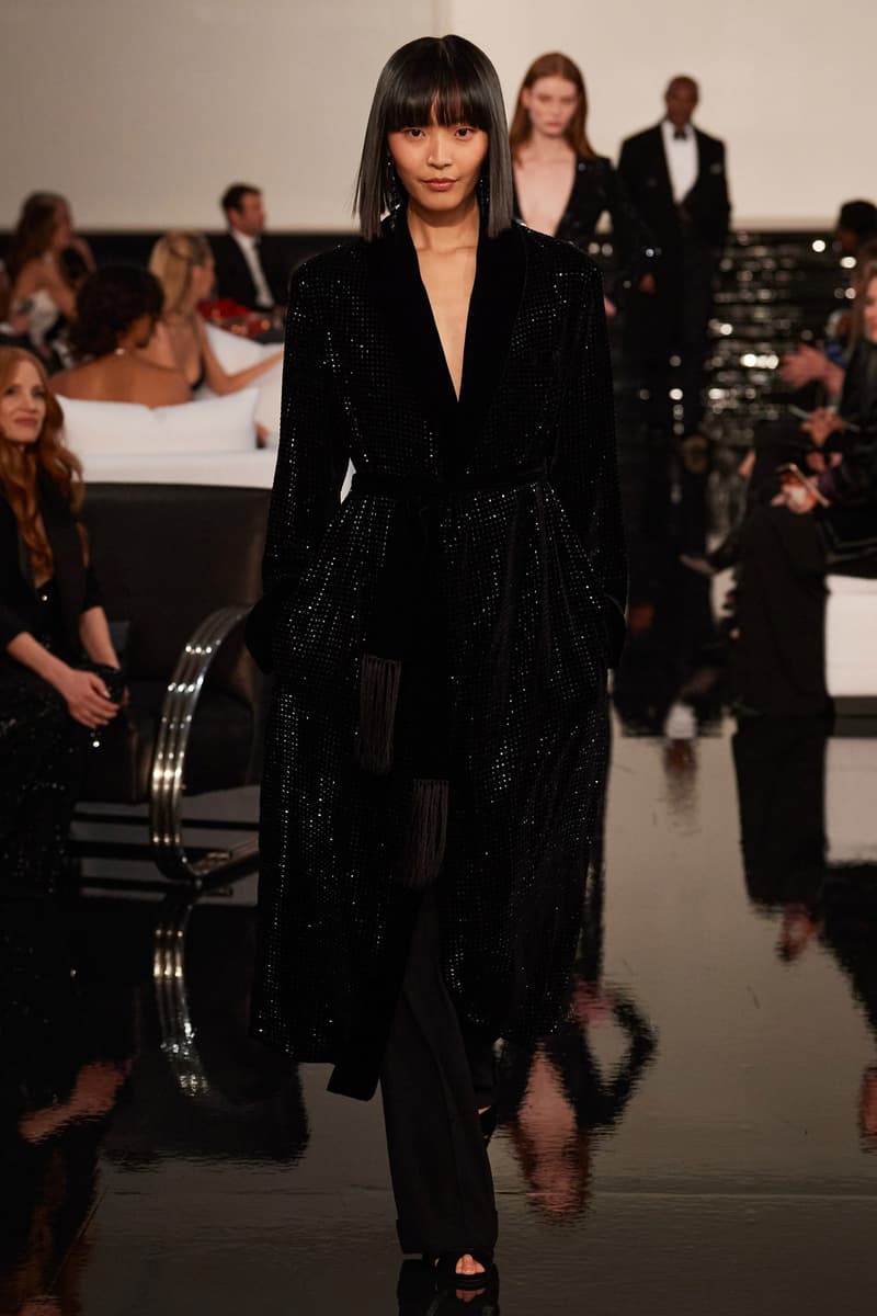 Ralph Lauren 2022FW fashion show runway