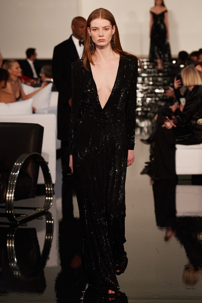 Ralph Lauren 2022FW fashion show runway