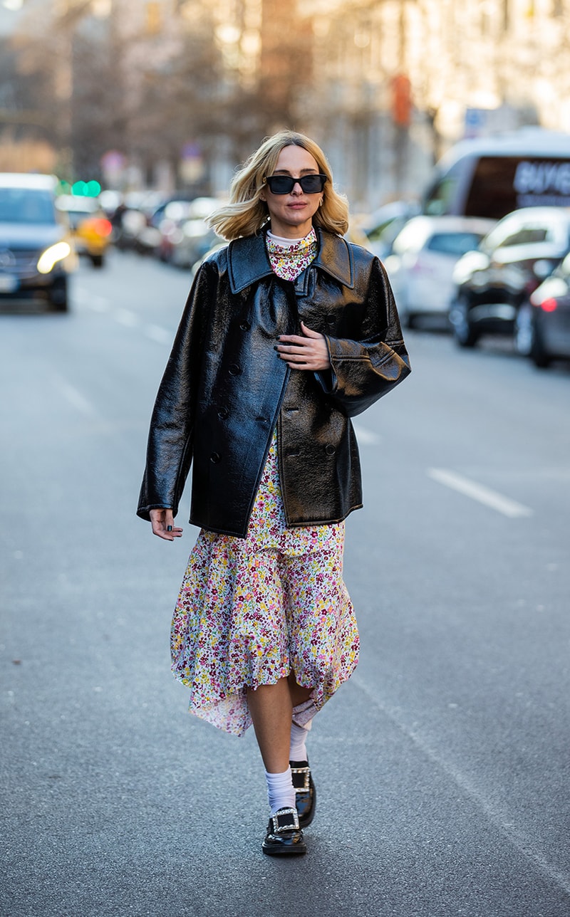 MFW 2022fw Streetsnaps milan fashion week street style