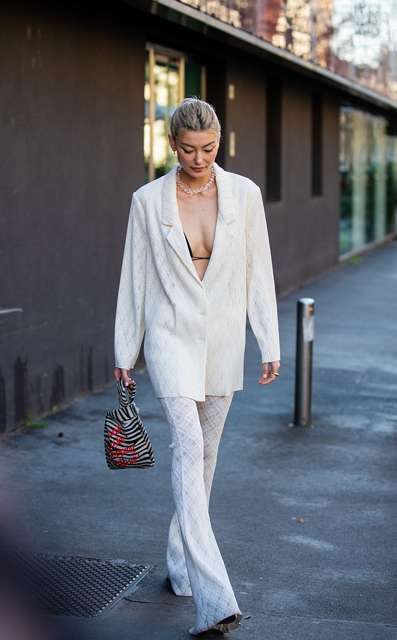 MFW 2022fw Streetsnaps milan fashion week street style